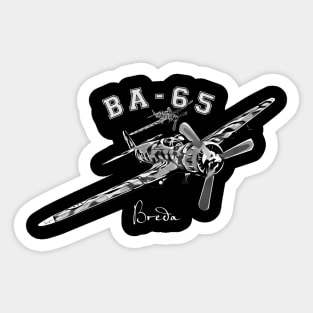 Breda BA65 aircraft Sticker